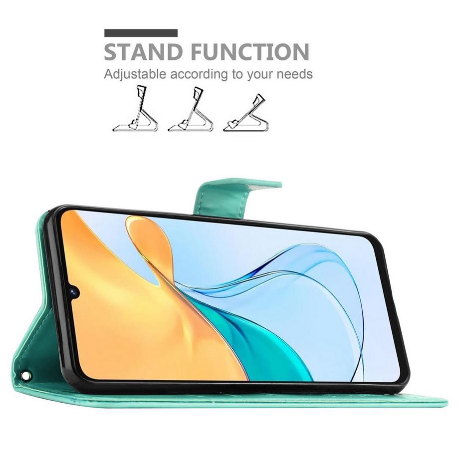 Cadorabo  ZTE Blade V50 Vita Hülle mit Blumen Muster 