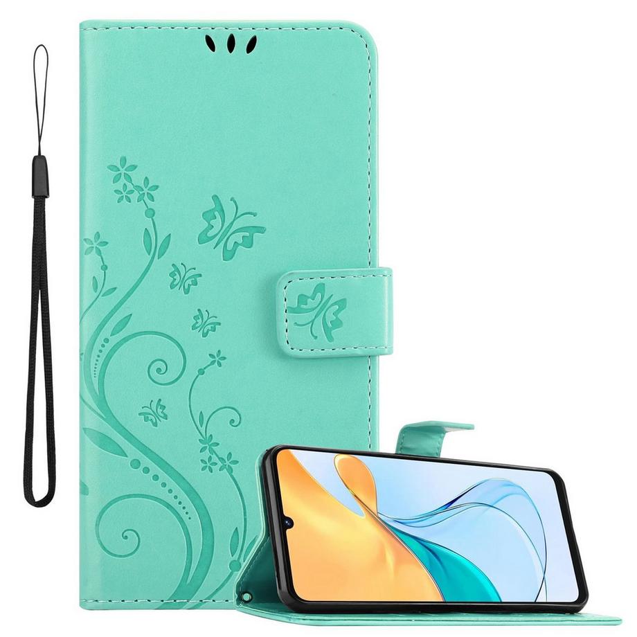 ZTE Blade V50 Vita Hülle mit Blumen Muster