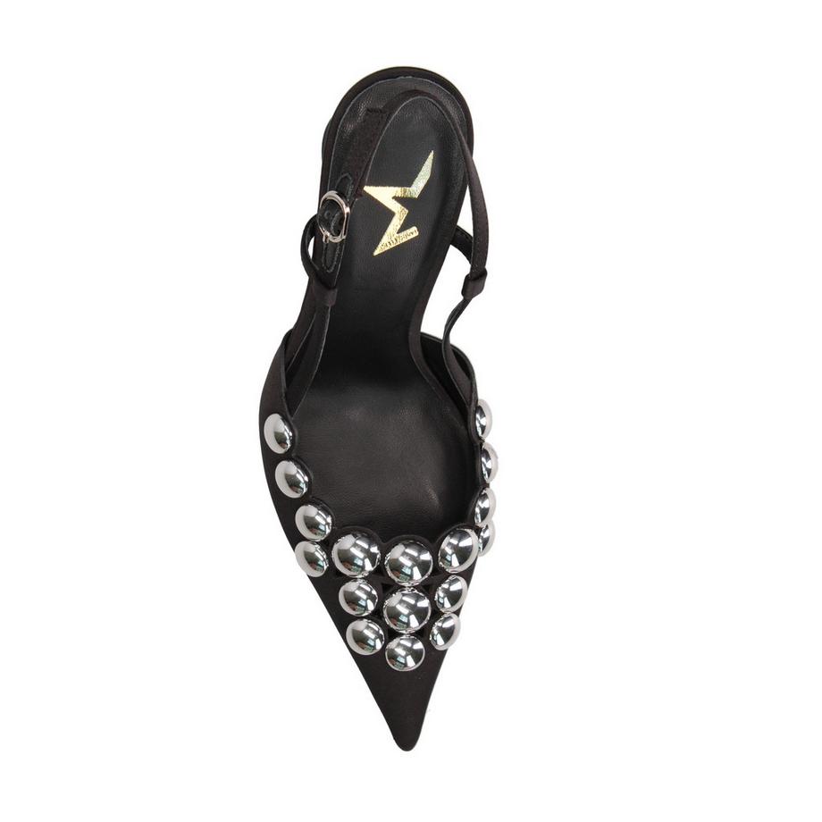Marc Ellis Spitz zulaufender Slingback Absatzschuh  