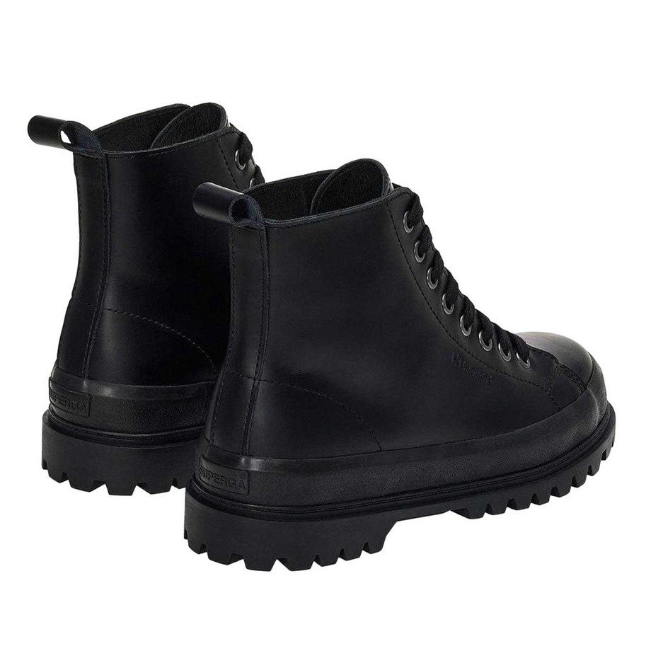 SUPERGA Alpina Stivaletti Scatola in Pelle  