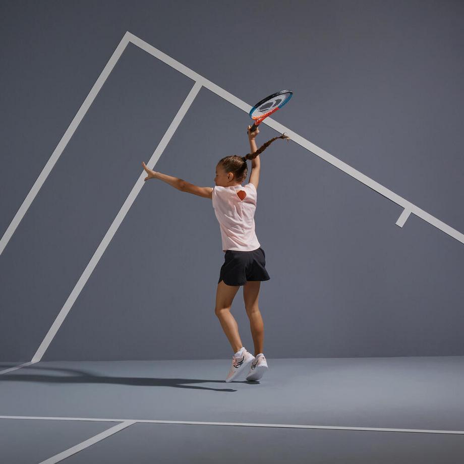 ARTENGO  Tennis T-Shirt Mädchen TTS500 rosa 