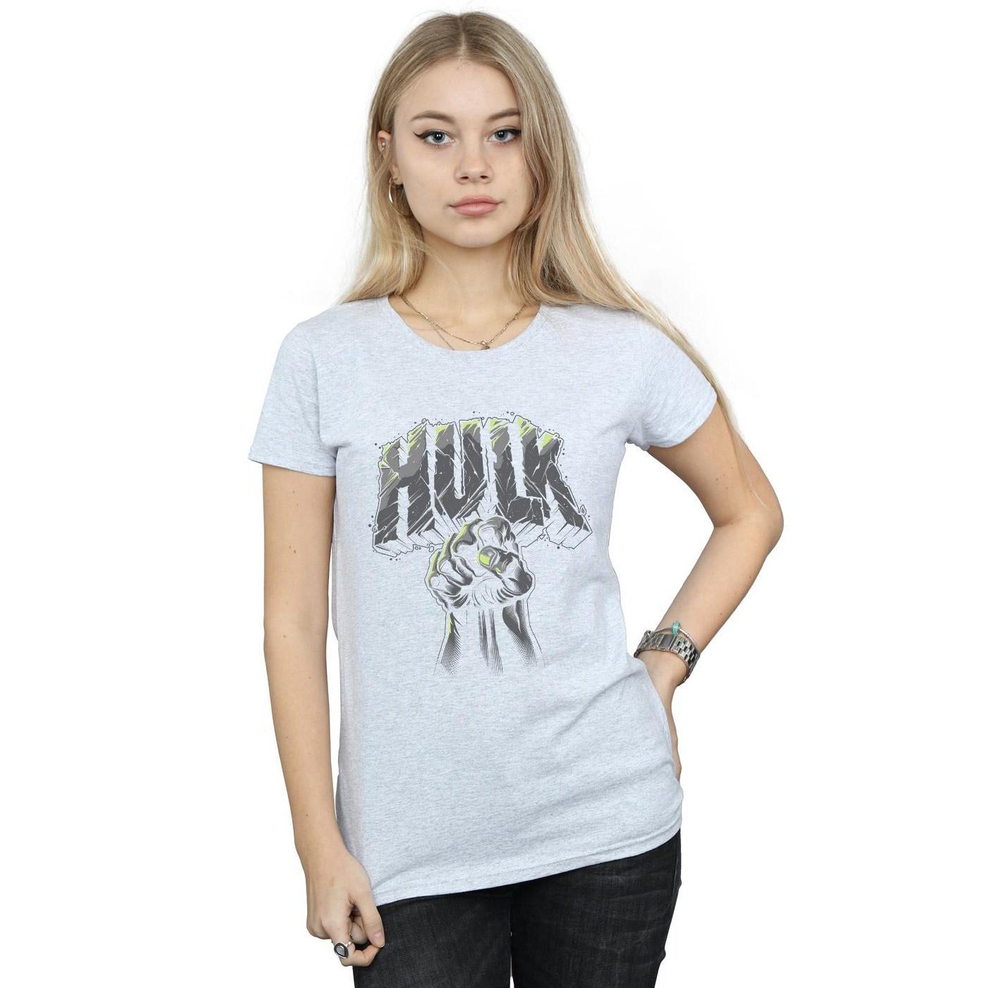 MARVEL  Hulk Punch Logo TShirt 