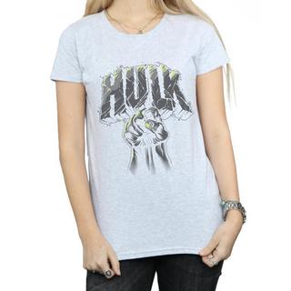 MARVEL  Hulk Punch Logo TShirt 