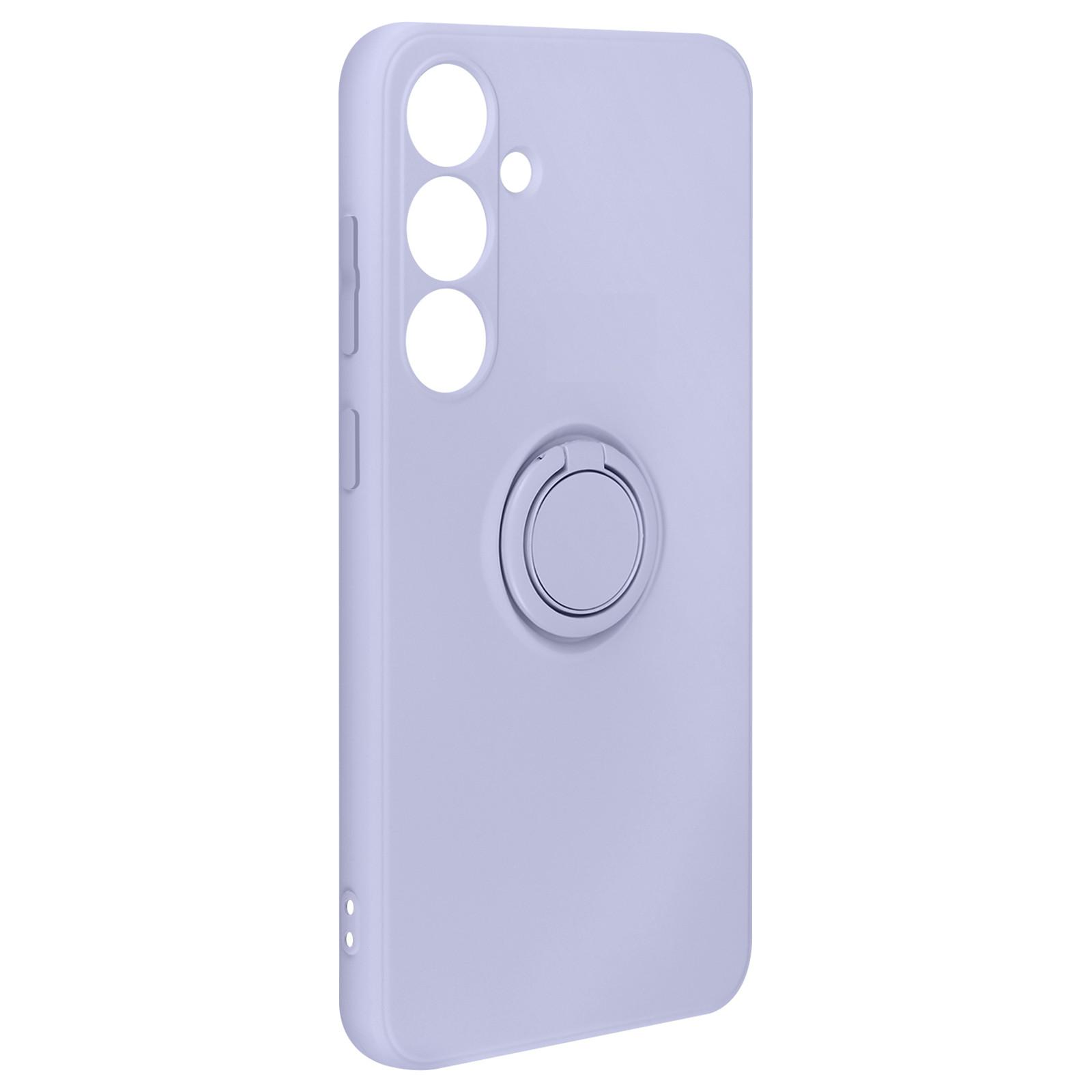 Avizar  Cover anello Samsung S24 lavanda 