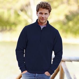 Fruit of the Loom Premium 7030 Zip Neck Sweatshirt  