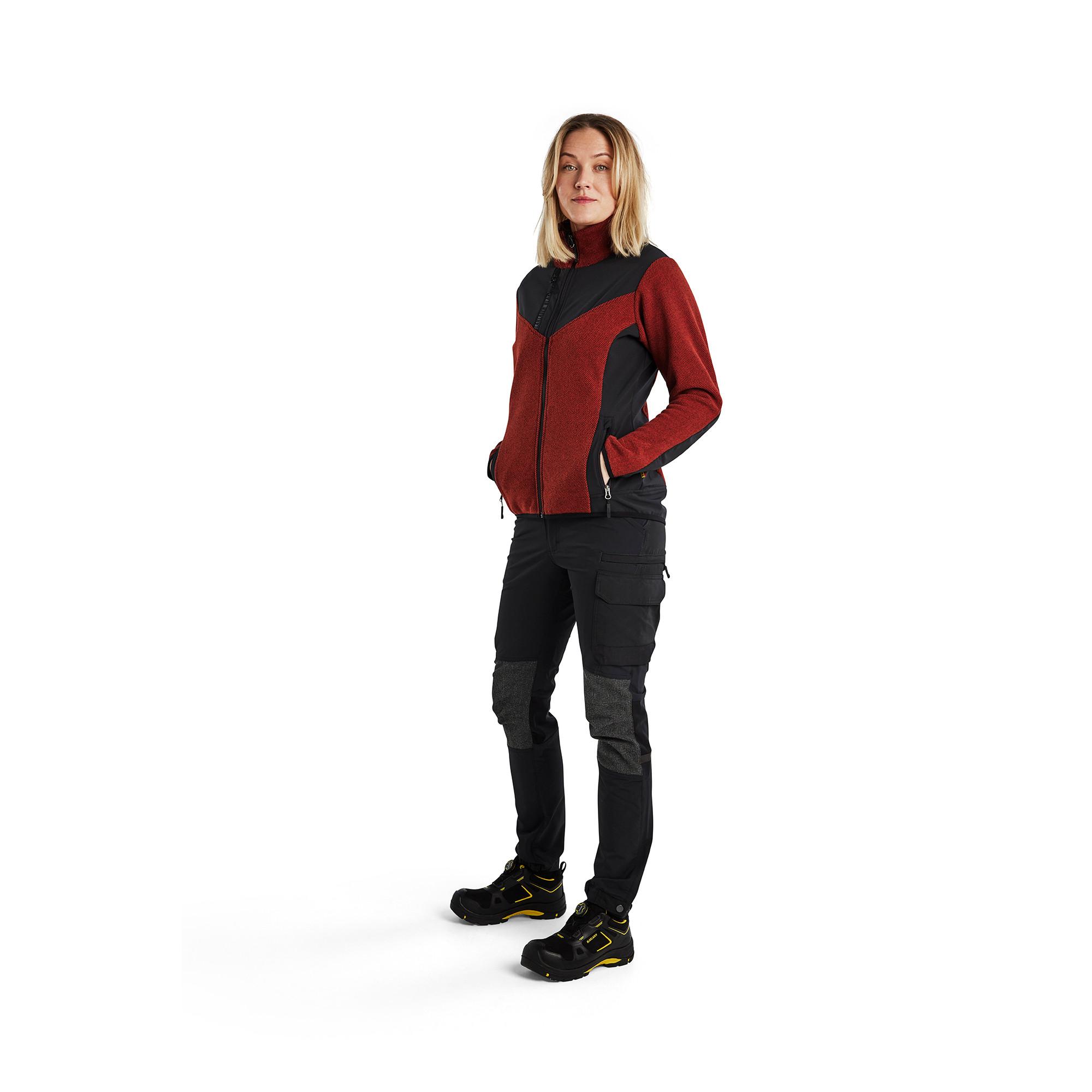Blaklader Jacquard Fleece Full Zip Strickjacke  