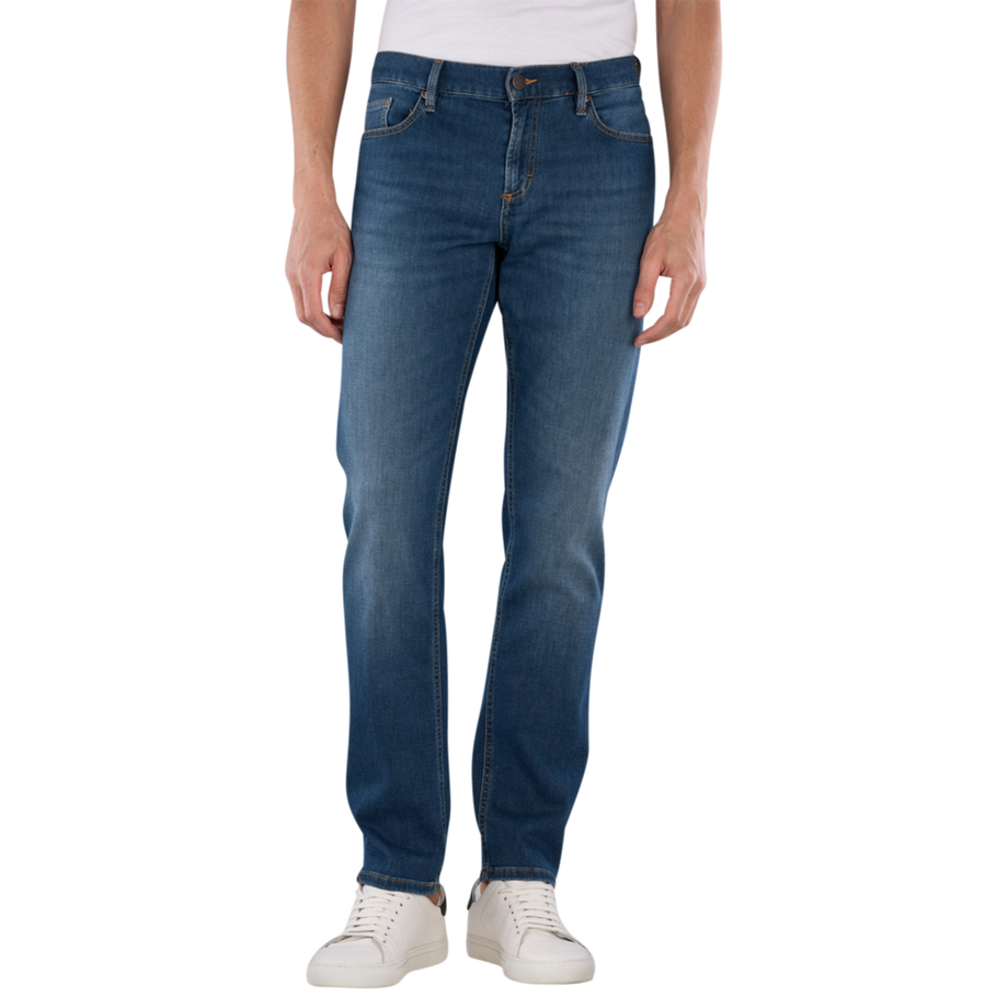Pipe Jeans Regular Fit Laser Denim