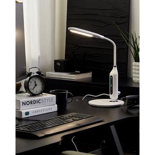Beliani Lampe de bureau LED en Matière synthétique Moderne CYGNUS  