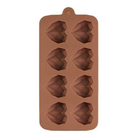 Northio Stampo in silicone per la cottura - 8 cuori  