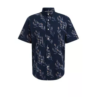WE Fashion Herren-Regular-Fit-Hemd Mit Muster  