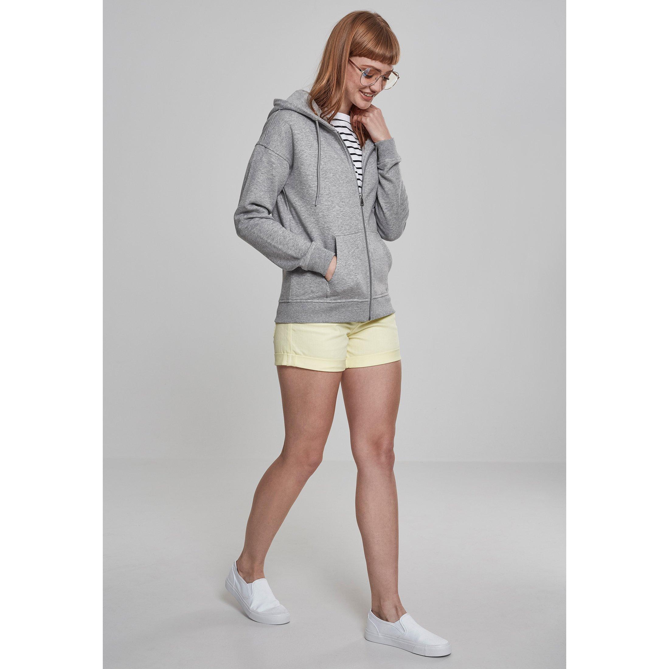 URBAN CLASSICS Zip Hoodie taglie forti  