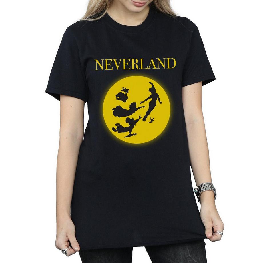 Disney Neverland Peter Pan T-Shirt Stampata  