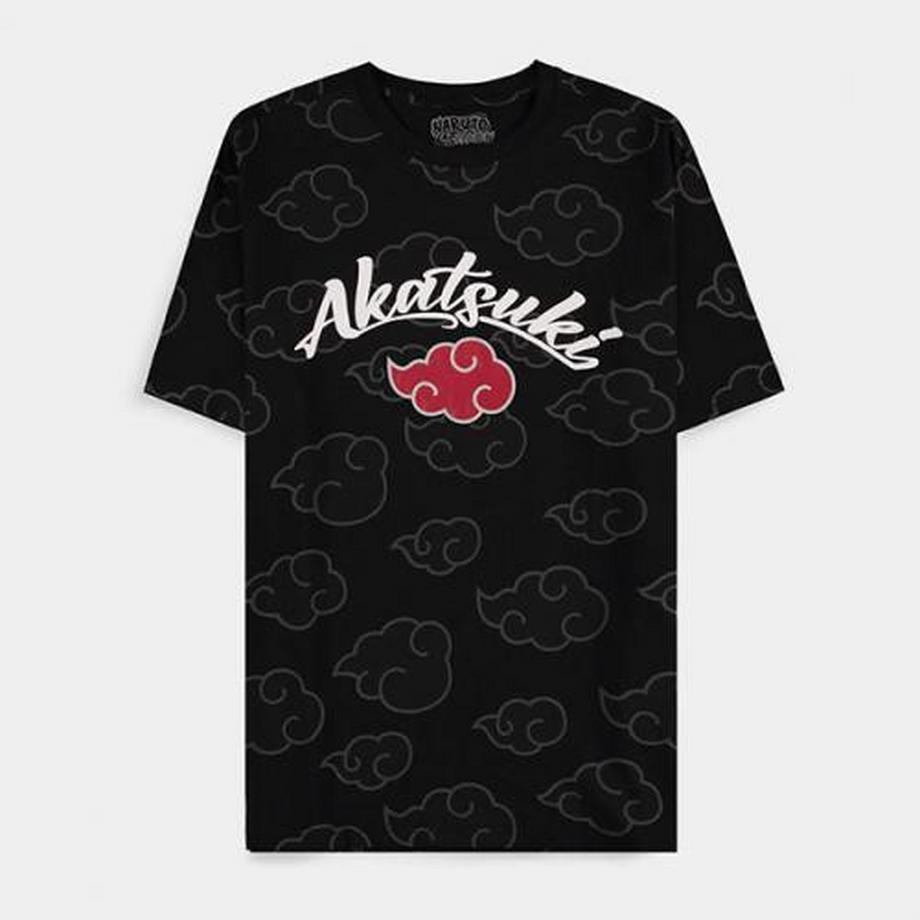 Difuzed  Naruto Shippuden T-Shirt (XL) Man: Akatsuki All Over 