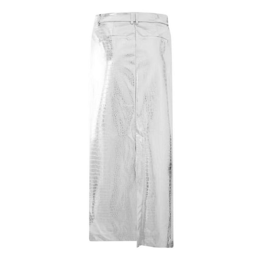 VERO MODA  Jupe Droite Motiftyle Crocodile Lisa 