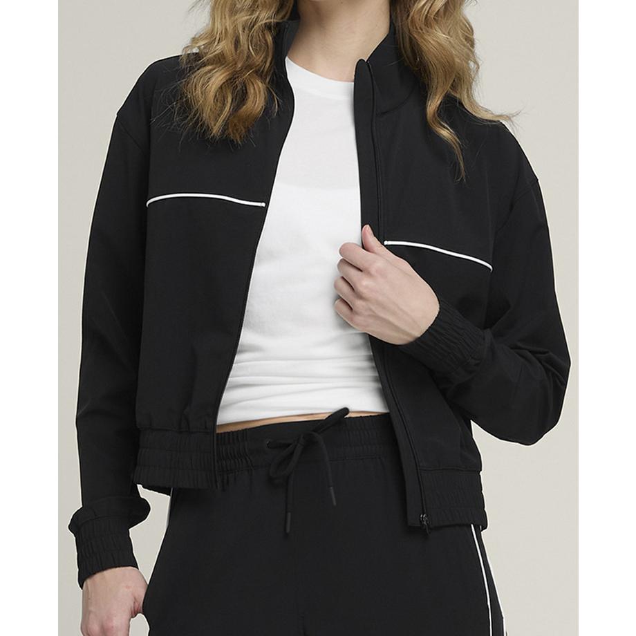 Team Warm-Up Jacke  Schwarz
