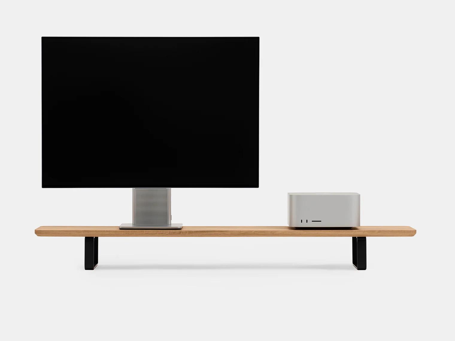 Oakywood Scaffale per scrivania - Piano di lavoro in legno - Legno massiccio  