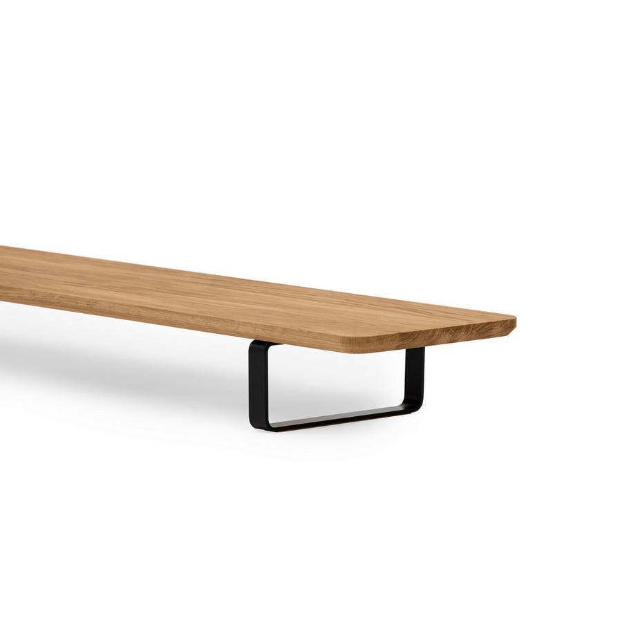 Oakywood Scaffale per scrivania - Piano di lavoro in legno - Legno massiccio  