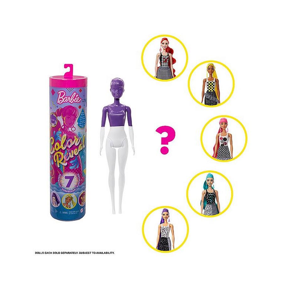 Barbie  Color Reveal Mono-Neon Mix 