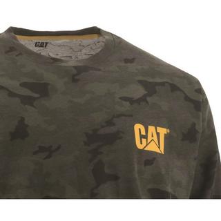 Caterpillar  Tshirt à manches longues Trademark Banner Camo 