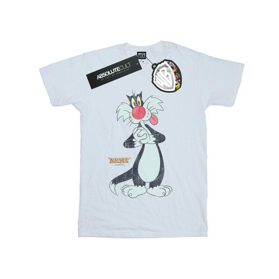 LOONEY TUNES Sylvester the Cat T-Shirt Imprimé  