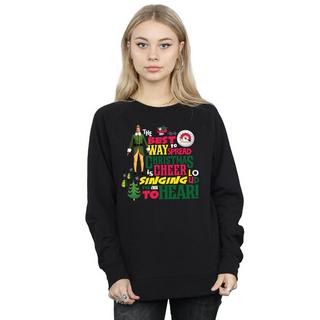 Elf Christmas Cheer Sweatshirt Imprimé  