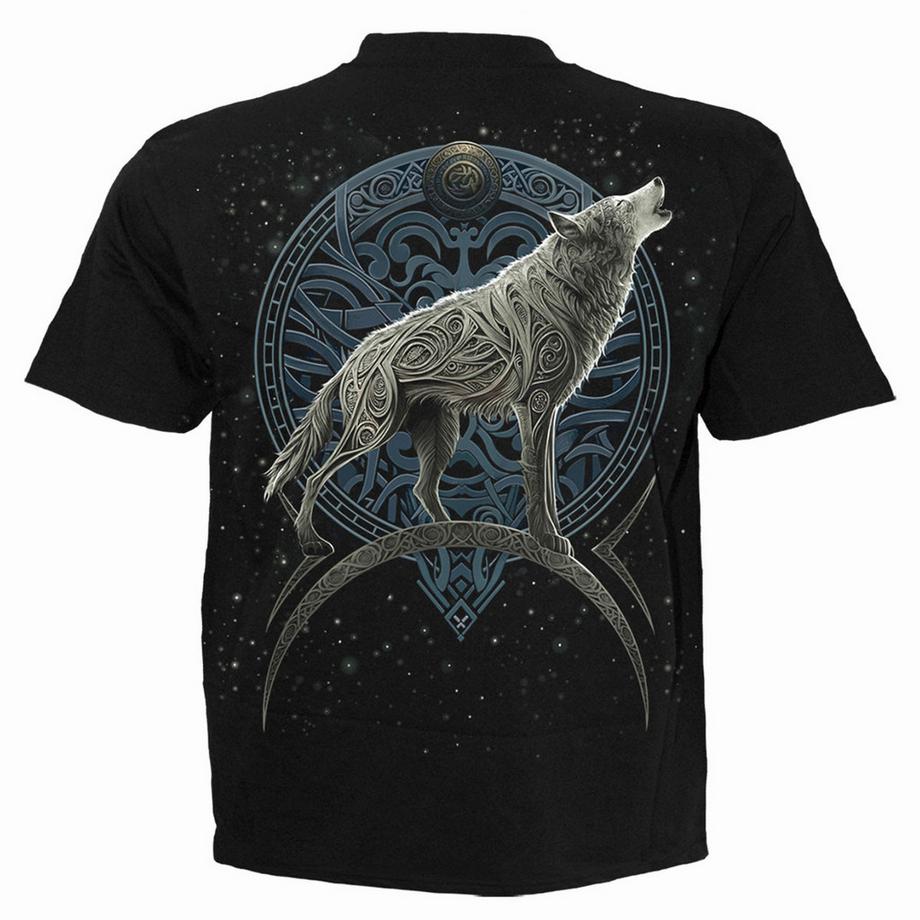 Spiral T-Shirt Celtic Wolf  