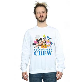 Disney Friends Sweatshirt Col Rond  