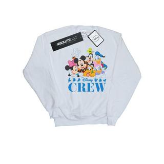 Disney Friends Sweatshirt Col Rond  