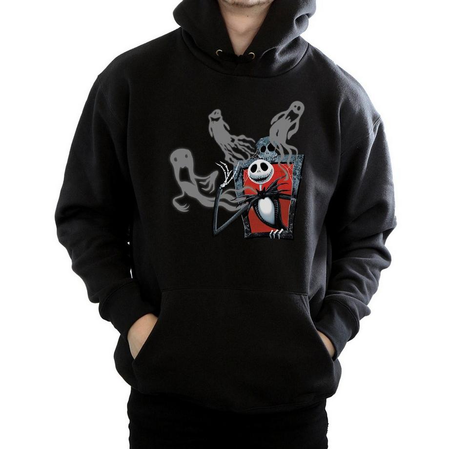 Disney Nightmare Before Christmas Ghosts Of Jack Felpa con cappuccio  