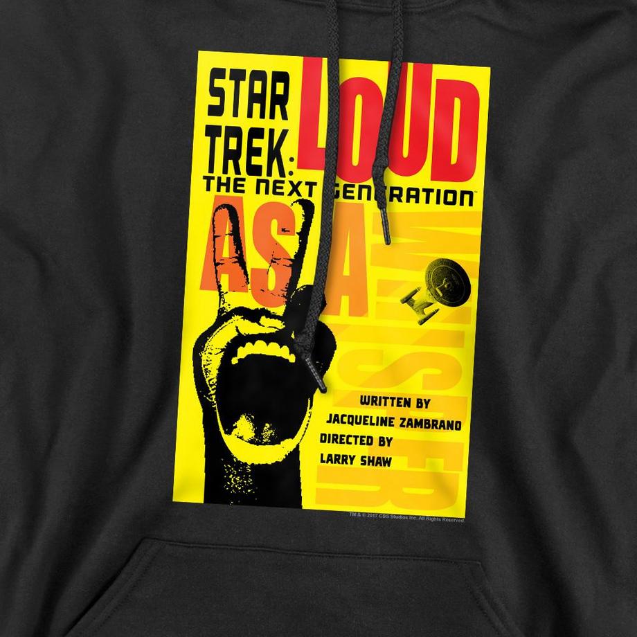 Star Trek The Next Generation Stagione 2 Episodio 5 Felpa con cappuccio  