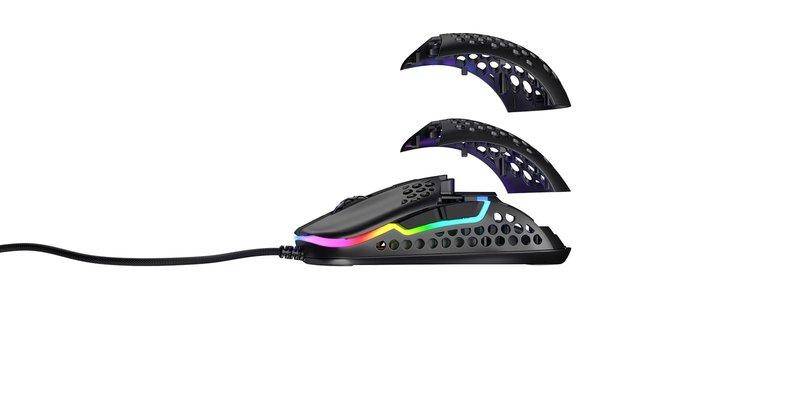 Xtrfy  Xtrfy M42-RGB-BLACK Mouse, Mouse da gioco 1 pz. 