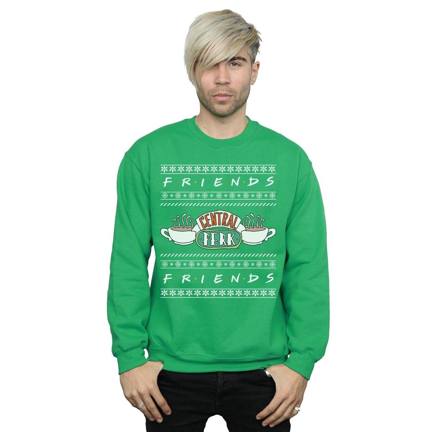 Friends Central Perk Bedrucktes Sweatshirt  