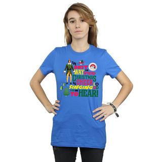 Elf T-shirt Christmas Cheer  