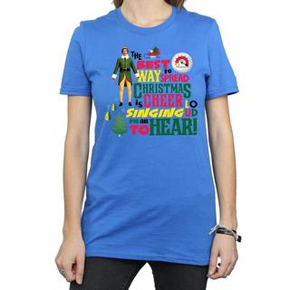 Elf T-shirt Christmas Cheer  