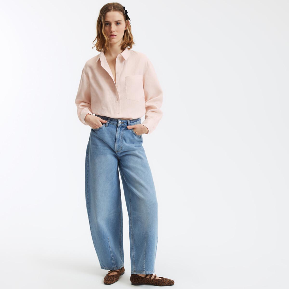 La Redoute Collections Lockeres Leinenhemd  