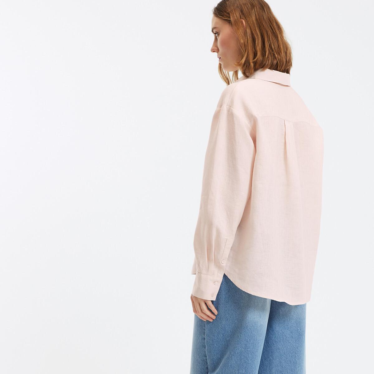 La Redoute Collections Lockeres Leinenhemd  