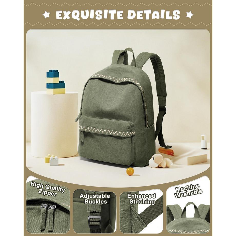 Only-bags.store Sac à dos léger pour école adolescent  