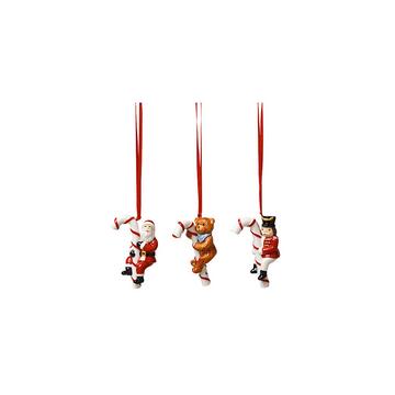 Ornements sucre d'orge, 3 pcs Nostalgic Ornaments