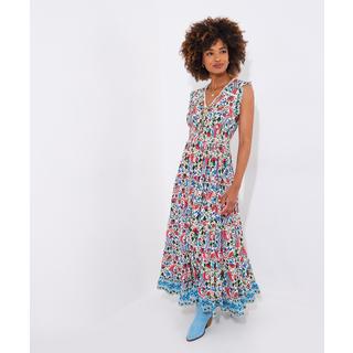 Joe Browns  PETITE Florales Maxikleid mit Perlen und Knopfleiste 