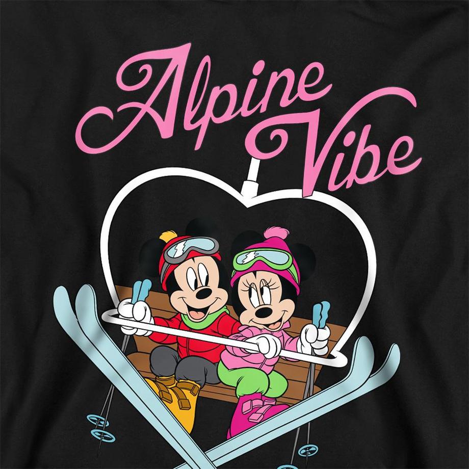 Disney  Alpine Vibes Felpa Con Cappuccio Topolino 