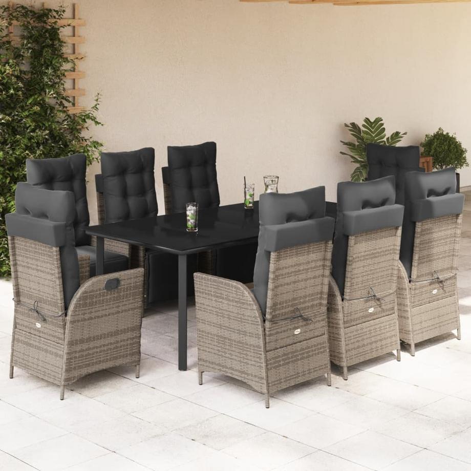 VidaXL Garten essgruppe poly-rattan  