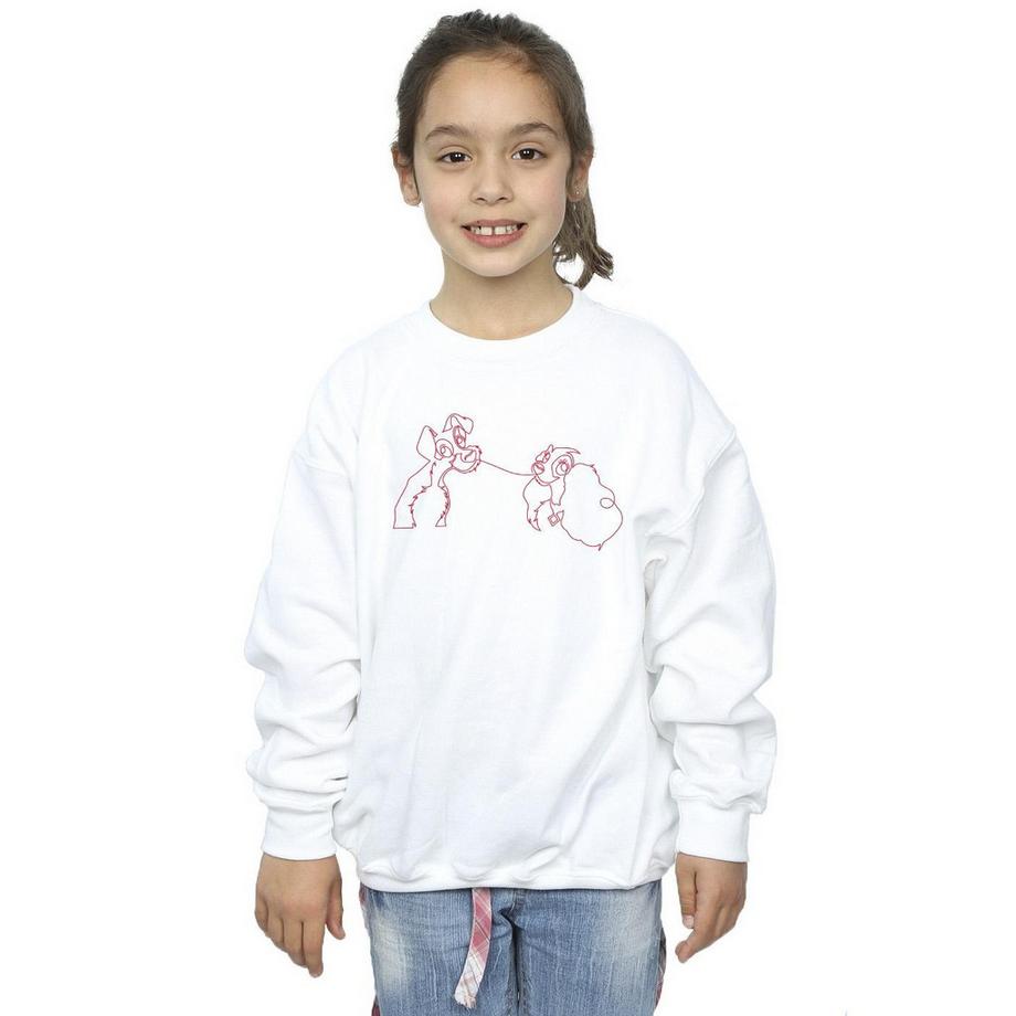 Disney  Lady And The Tramp Sweatshirt 