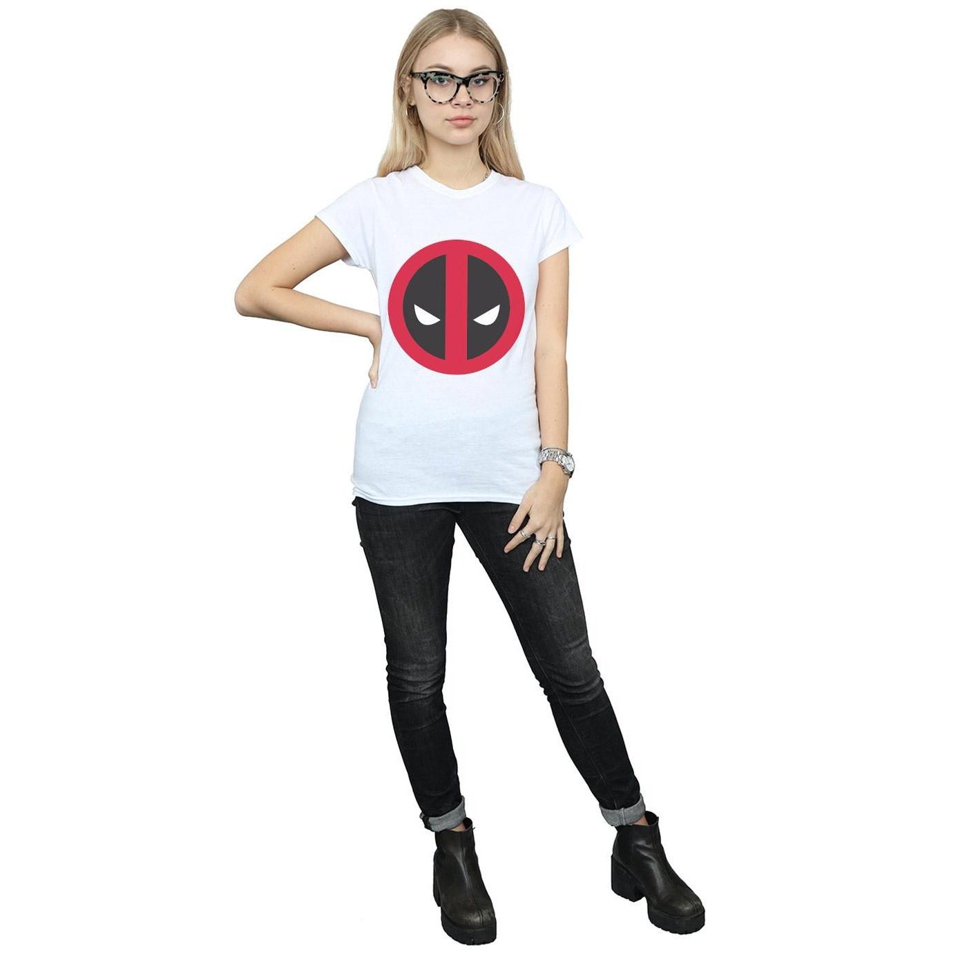 MARVEL Deadpool Logo Grafik T-Shirt  