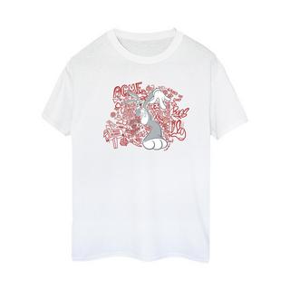 LOONEY TUNES Bugs Bunny T-Shirt Grafica  