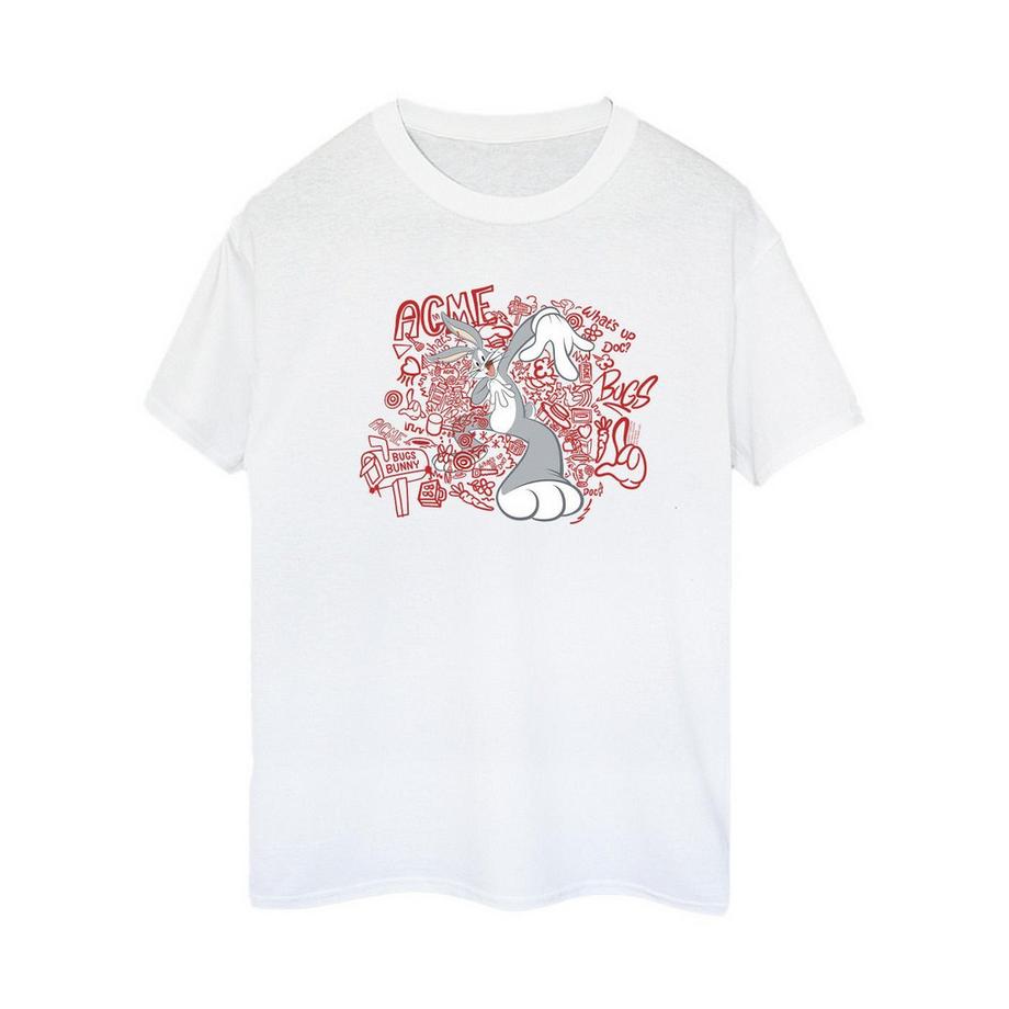 LOONEY TUNES Bugs Bunny T-Shirt Graphique  