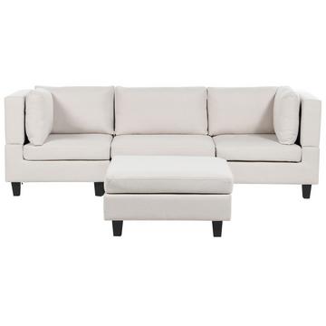 Sofa mit Ottomane aus Polyester Modern UNSTAD