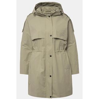 Ulla Popken HYPRAR Manteau fonctionnel imperméable à capuche  