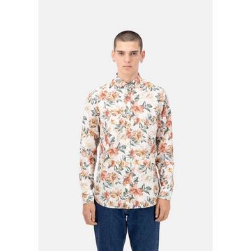 Chemise Shirt-Flower Print