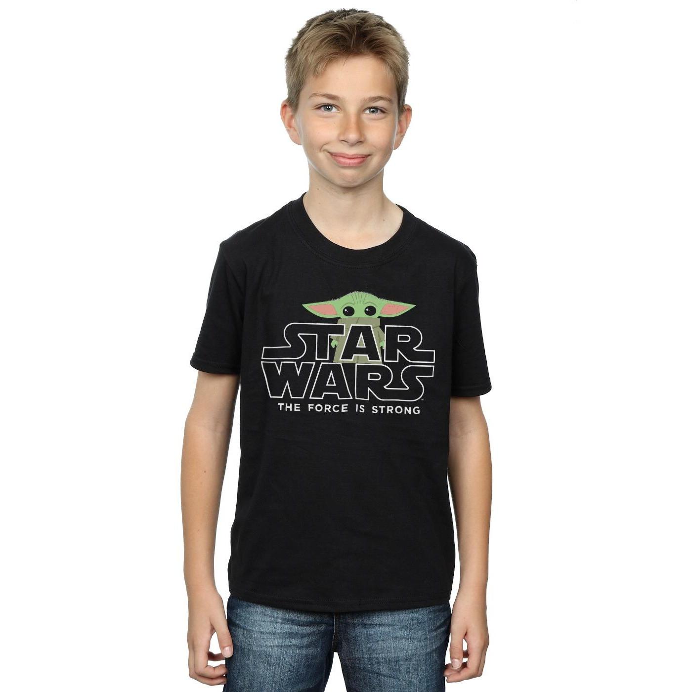 STAR WARS  Tshirt THE MANDALORIAN THE CHILD STRONG 