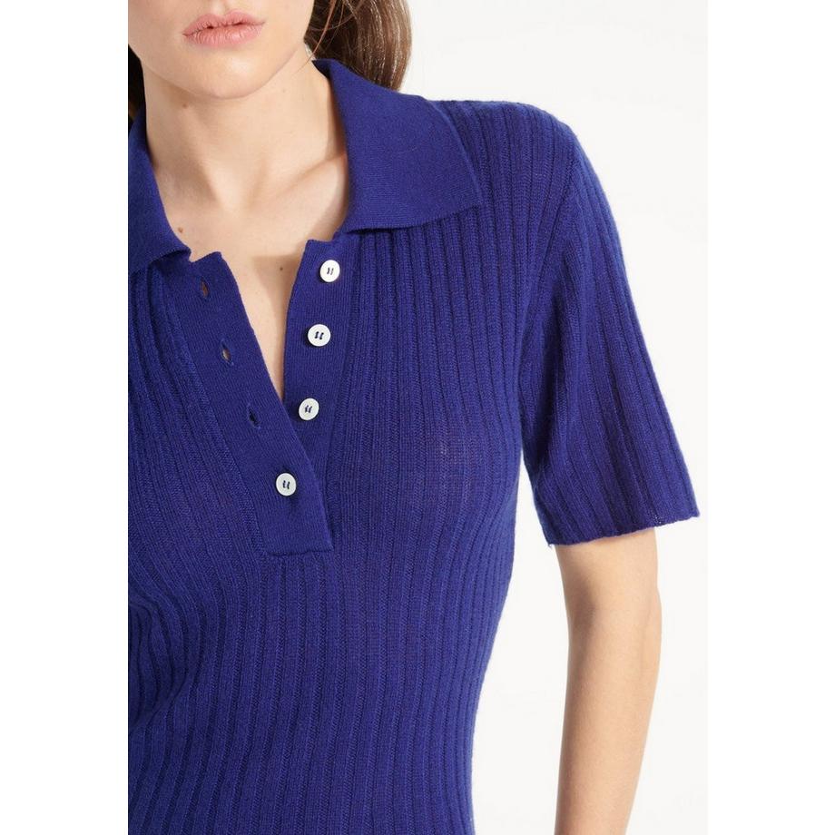 Studio Cashmere8 AVA 17 Robe en maille côtelée  